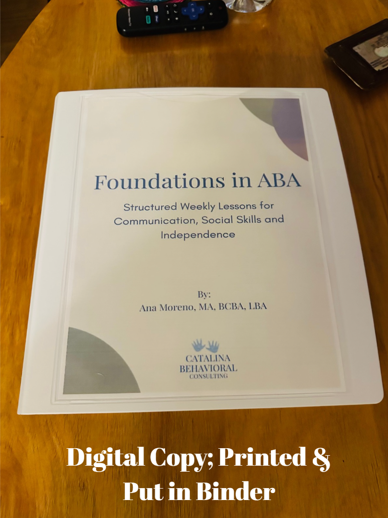 Foundations in ABA (Physical and Digital Version)